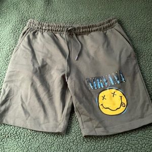 Army Green Nirvana Shorts